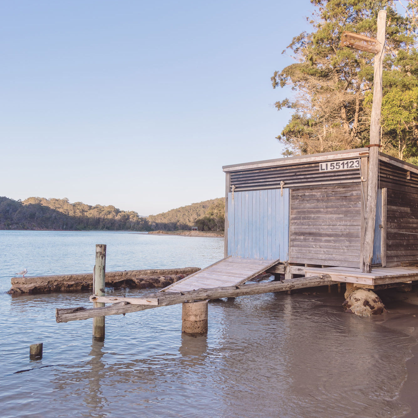 "Washed in Powder Blue" (P) Photography Print - Belinda Doyle - Australian Photographer & Resin Artist