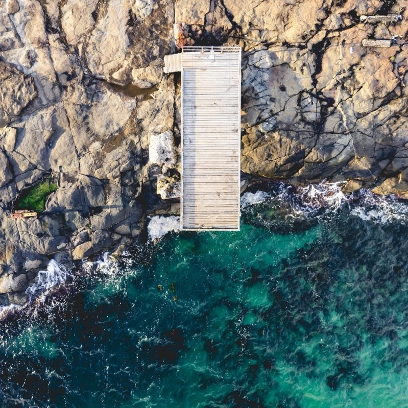 Bawley Point "Winter at the Gantry" Acrylic Block - Belinda Doyle - Australian Photographer & Resin Artist