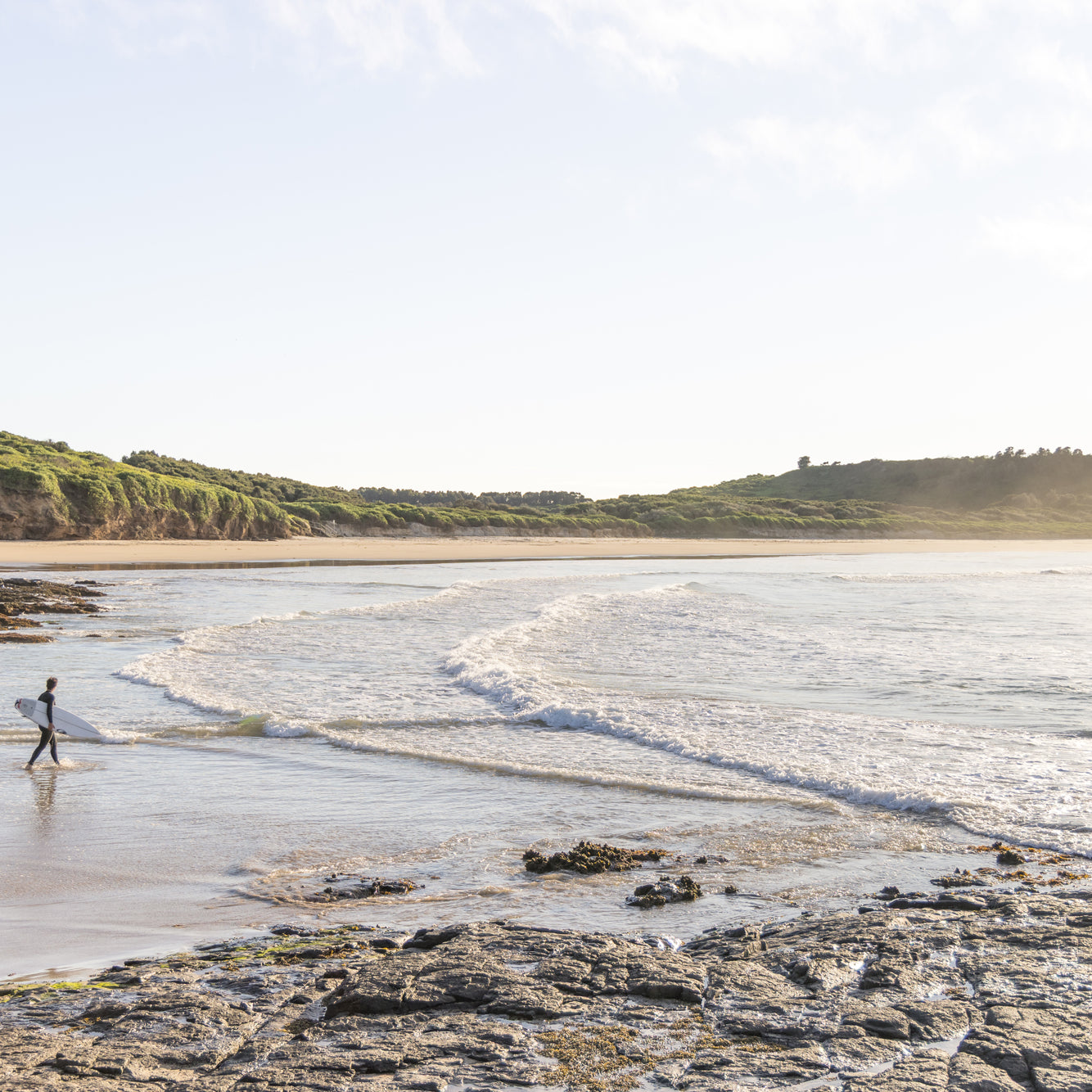 "Winter Surf at The Farm" Photography Print - Belinda Doyle - Australian Photographer & Resin Artist