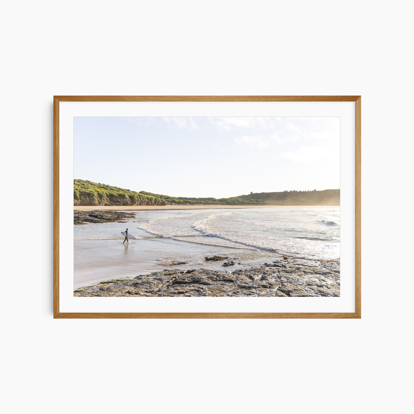 "Winter Surf at The Farm" Photography Print - Belinda Doyle - Australian Photographer & Resin Artist
