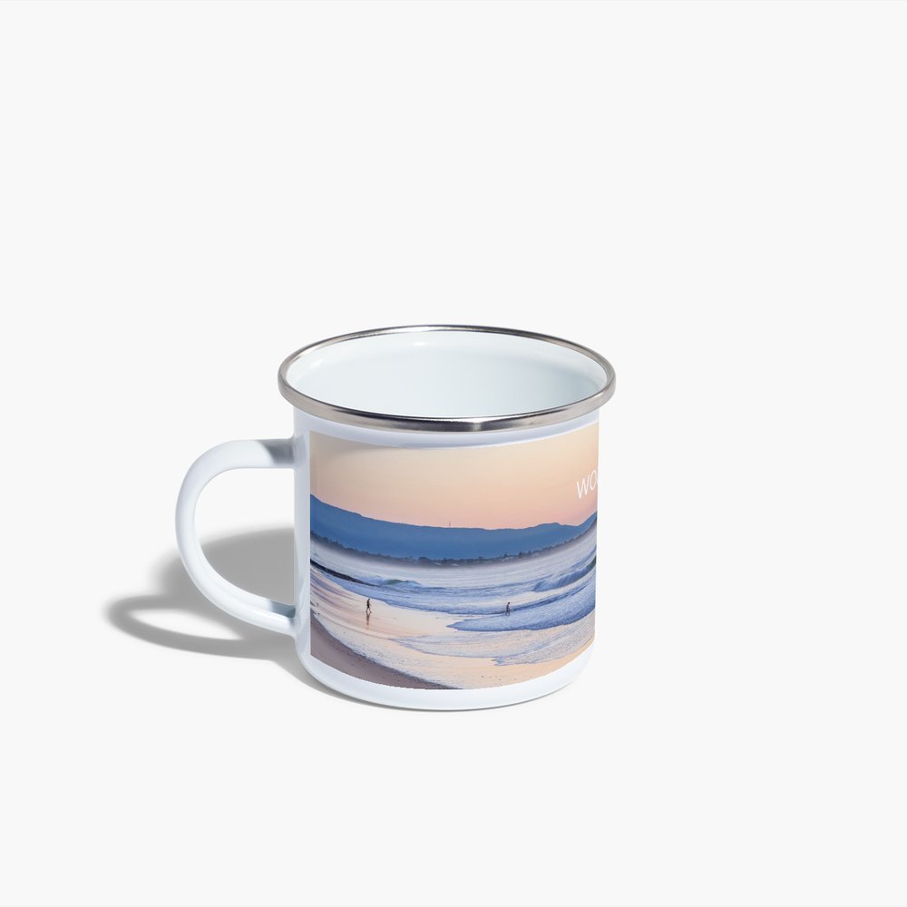 Wollongong Enamel Camping Mug - Belinda Doyle - Australian Photographer & Resin Artist