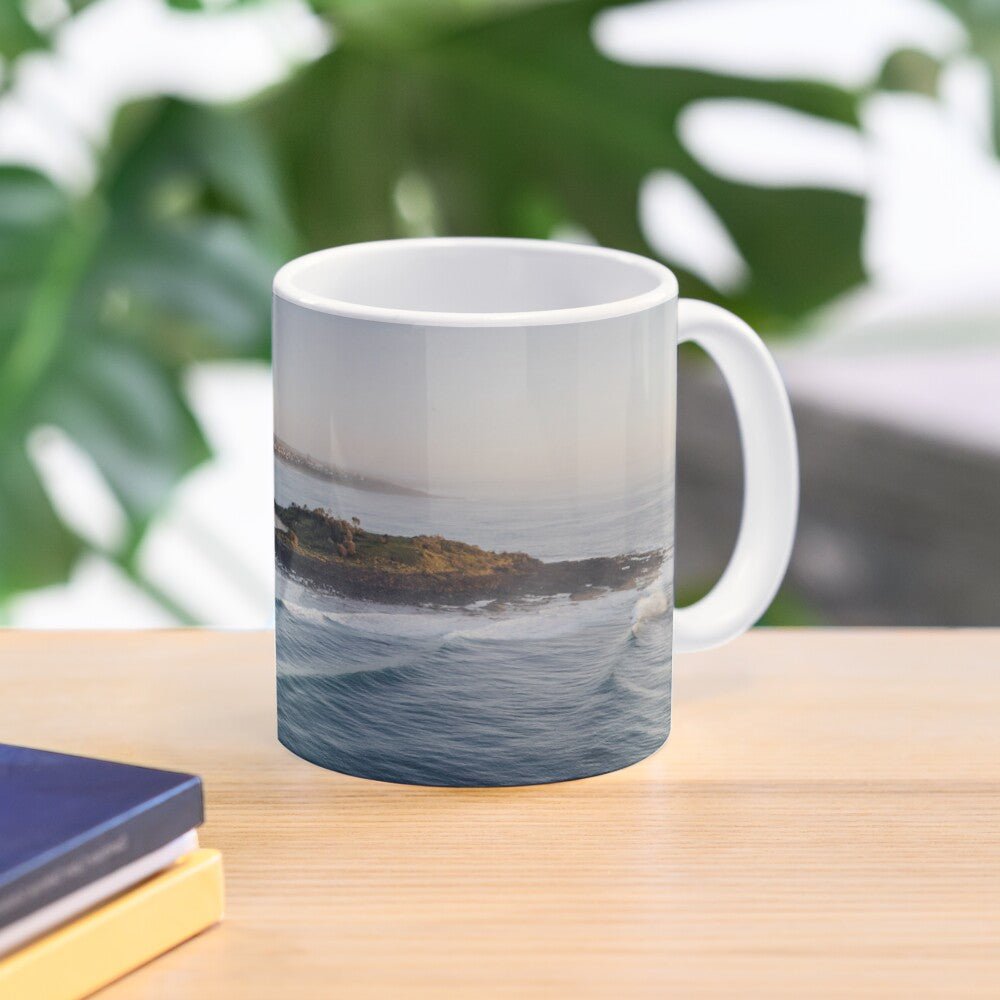 Conjola - Green Island Blues Ceramic Mug - Belinda Doyle - Australian Photographer & Resin Artist
