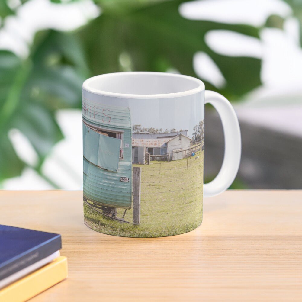 Berry - Cherry Pit Stop Ceramic Mug - Belinda Doyle - Australian Photographer & Resin Artist
