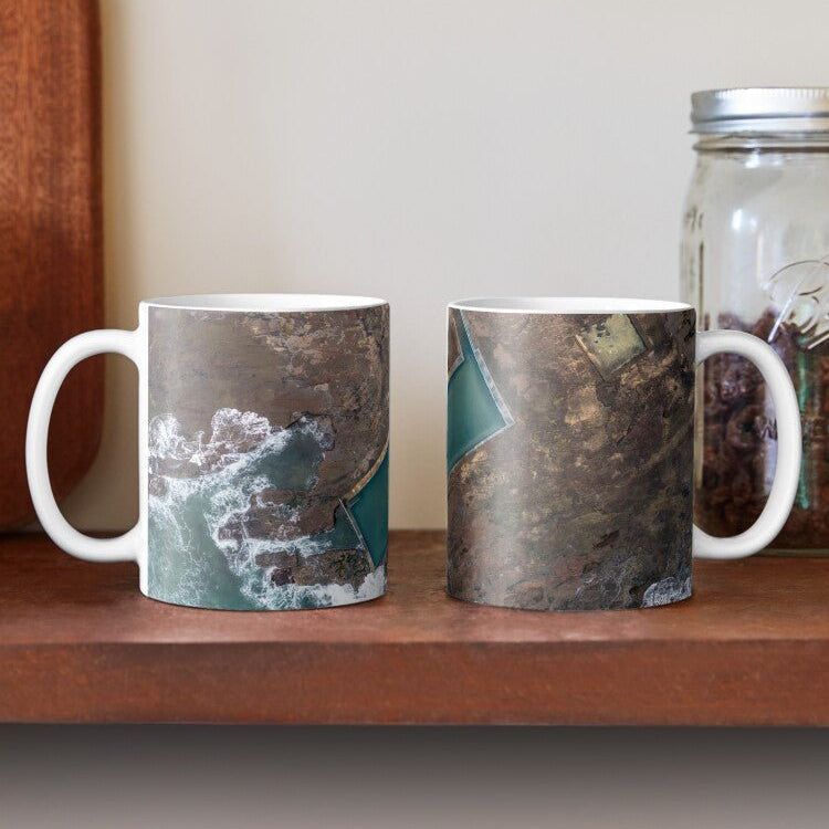 Coledale - Ocean Pool Ceramic Mug - Belinda Doyle - Australian Photographer & Resin Artist