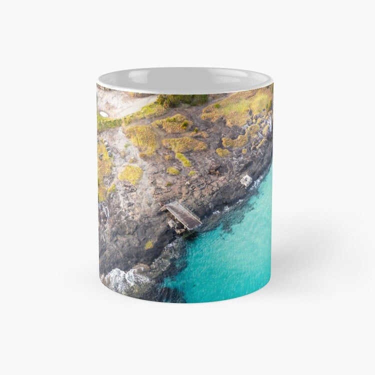 Bawley Point - Remnants & Pattern Ceramic Mug - Belinda Doyle - Australian Photographer & Resin Artist