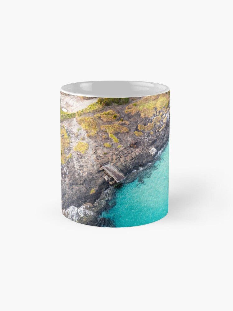Bawley Point - Remnants & Pattern Ceramic Mug - Belinda Doyle - Australian Photographer & Resin Artist