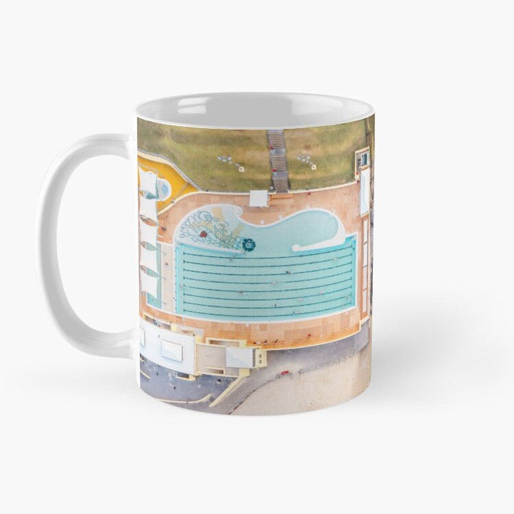Port Kembla - Olympic Boulevard Ceramic Mug - Belinda Doyle - Australian Photographer & Resin Artist