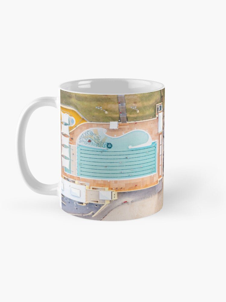 Port Kembla - Olympic Boulevard Ceramic Mug - Belinda Doyle - Australian Photographer & Resin Artist