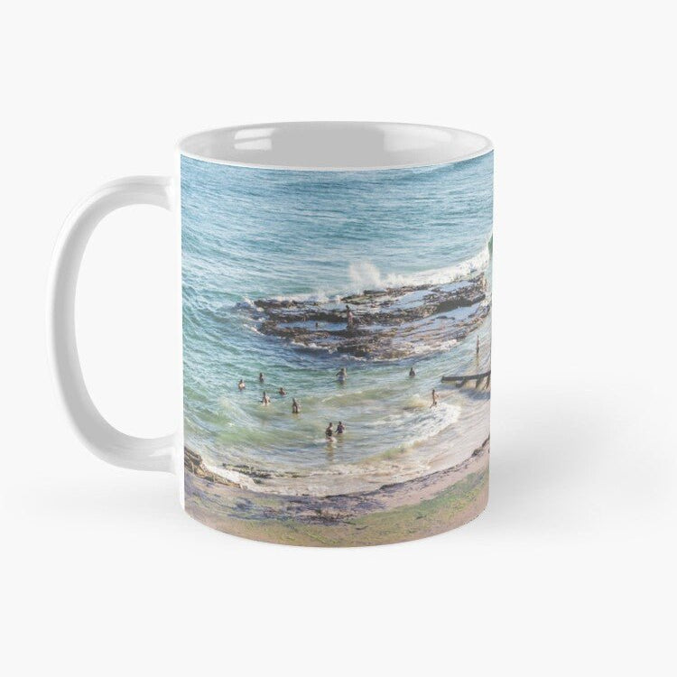 Port Kembla - Beach Bumble Ceramic Mug - Belinda Doyle - Australian Photographer & Resin Artist