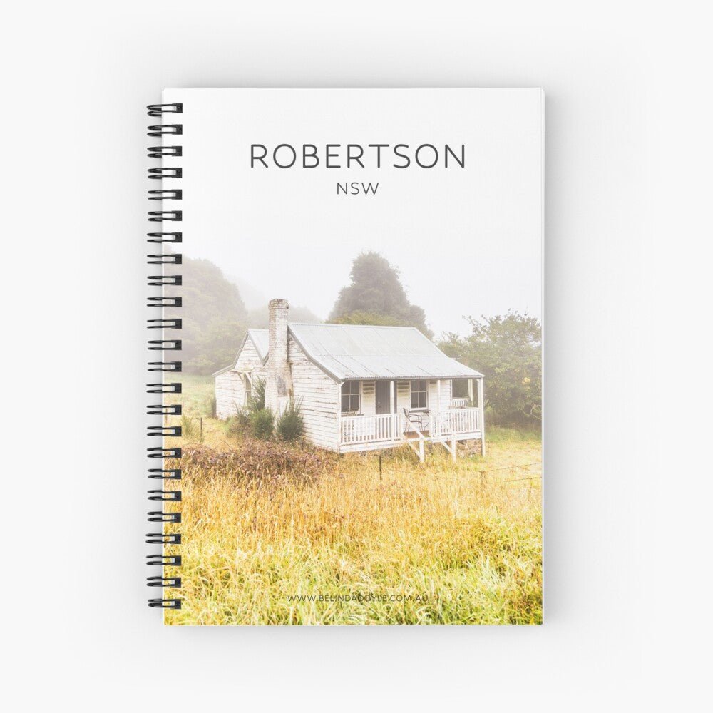 Robertson NSW Notebook - Belinda Doyle - Australian Photographer & Resin Artist