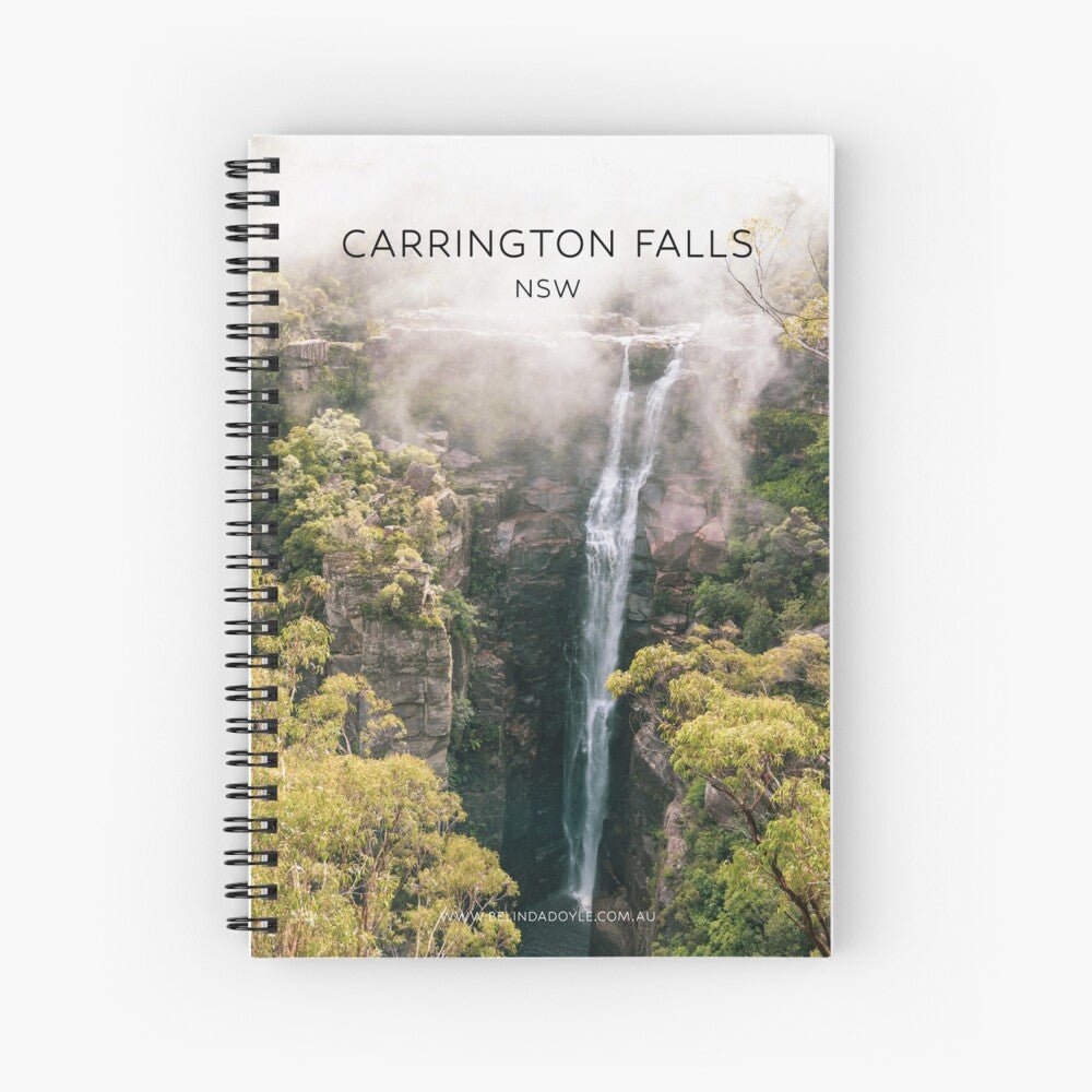 Carrington Falls NSW Notebook - Belinda Doyle - Australian Photographer & Resin Artist