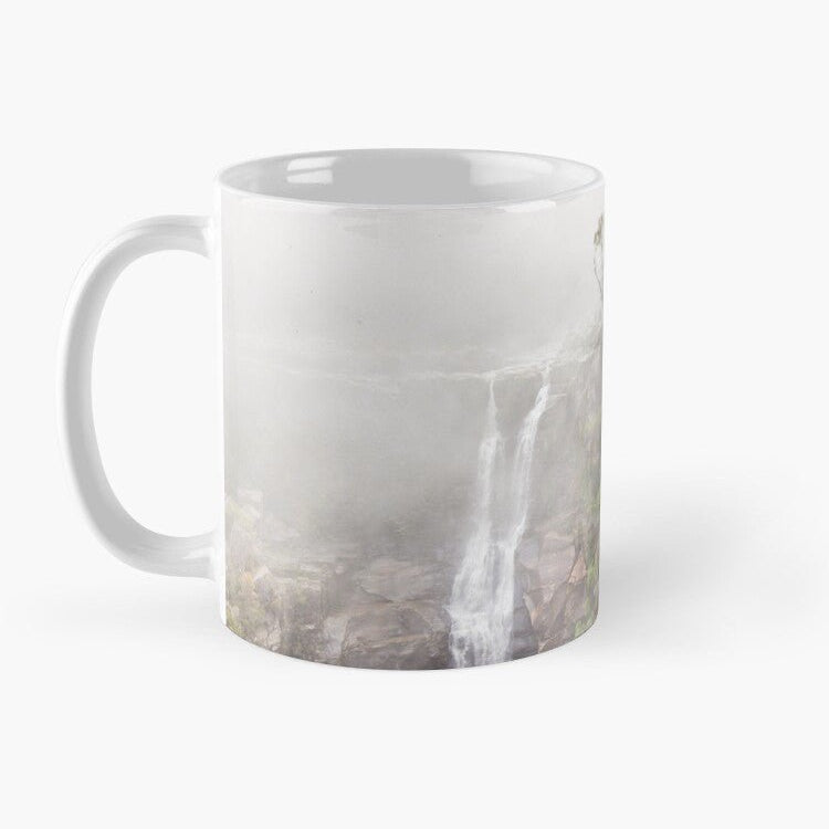 Carrington Falls - August Mist Ceramic Mug - Belinda Doyle - Australian Photographer & Resin Artist