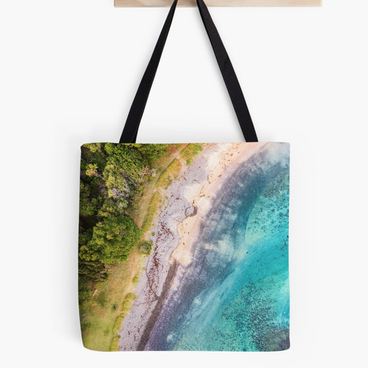 Nature’s Graffiti Beach Bag - Boneyard Kiama - Belinda Doyle - Australian Photographer & Resin Artist