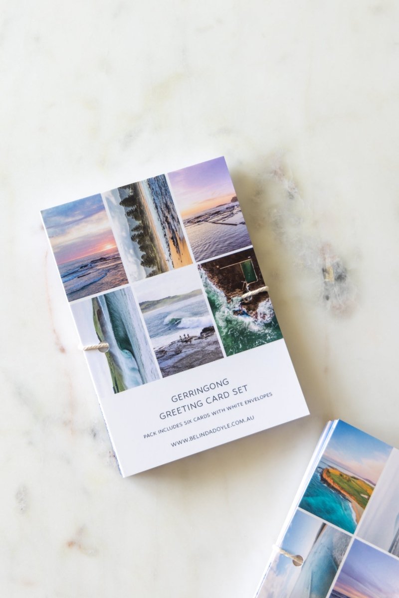 Gerringong Greeting Card Set - Belinda Doyle - Australian Photographer & Resin Artist
