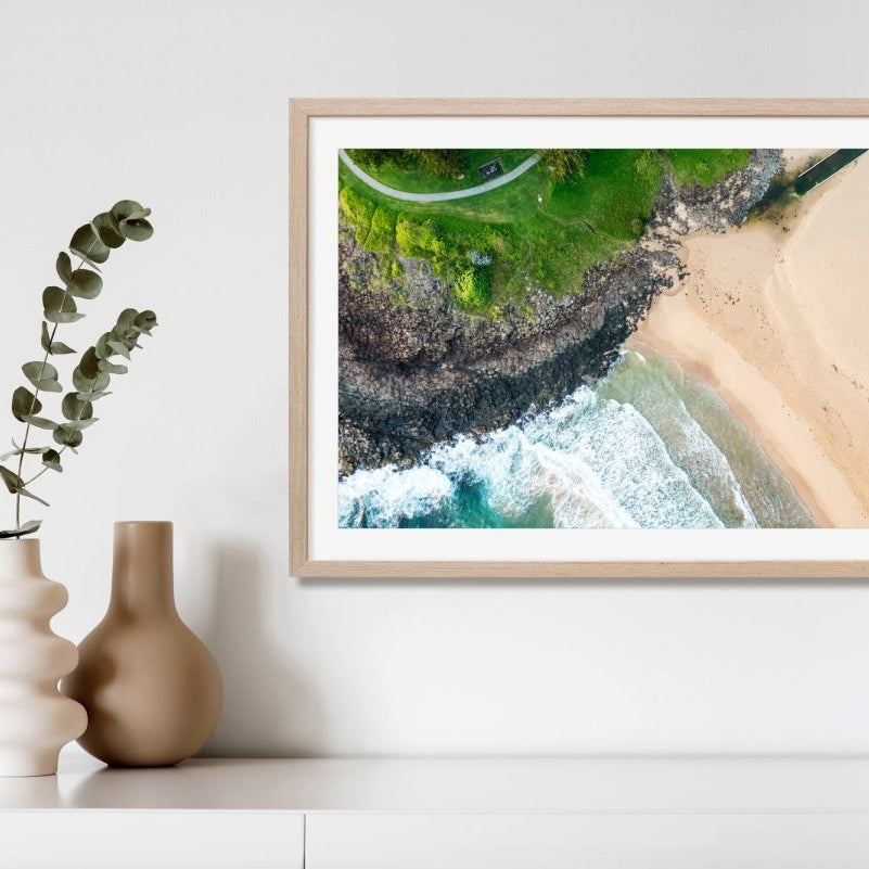"Shoreline Textures" Photography Print - Belinda Doyle - Australian Photographer & Resin Artist