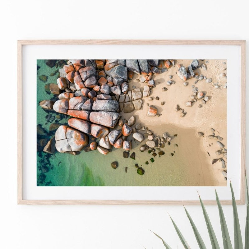 "Bay of Footsteps" Portrait Photography Print - Belinda Doyle - Resin Artist & South Coast Photographer