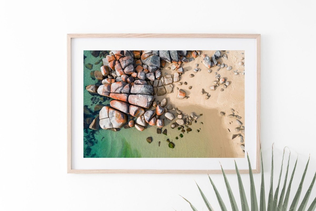 "Bay of Footsteps" Portrait Photography Print - Belinda Doyle - Resin Artist & South Coast Photographer