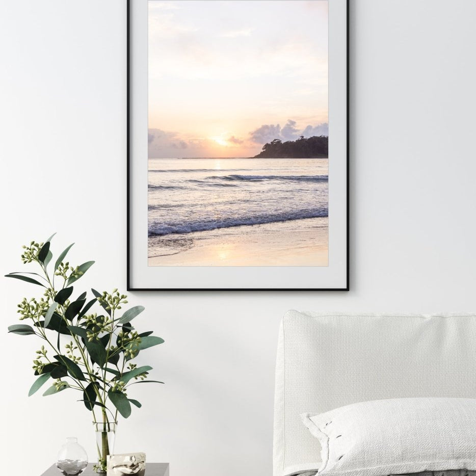 "Bendalong Point Glow" Photography Print - Belinda Doyle - Australian Photographer & Resin Artist