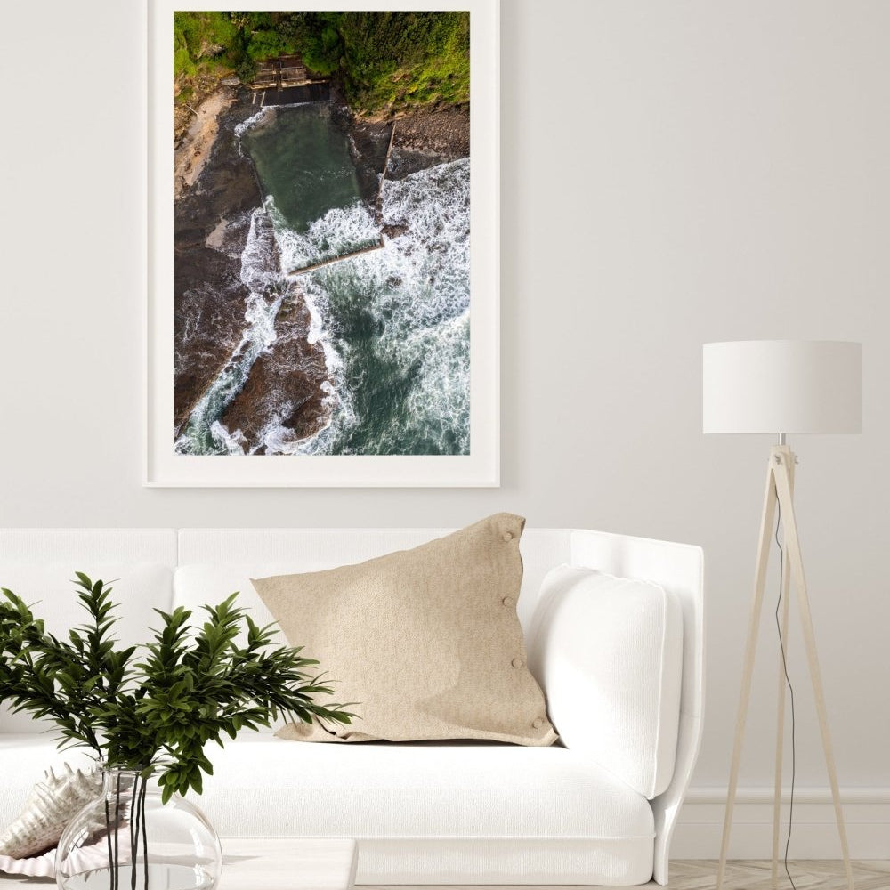 "Boat Harbour Pool" (P) Photography Print - Belinda Doyle - Australian Photographer & Resin Artist