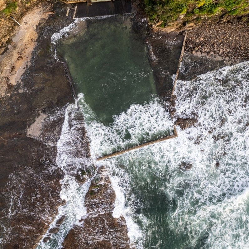 "Boat Harbour Pool" (P) Photography Print - Belinda Doyle - Australian Photographer & Resin Artist