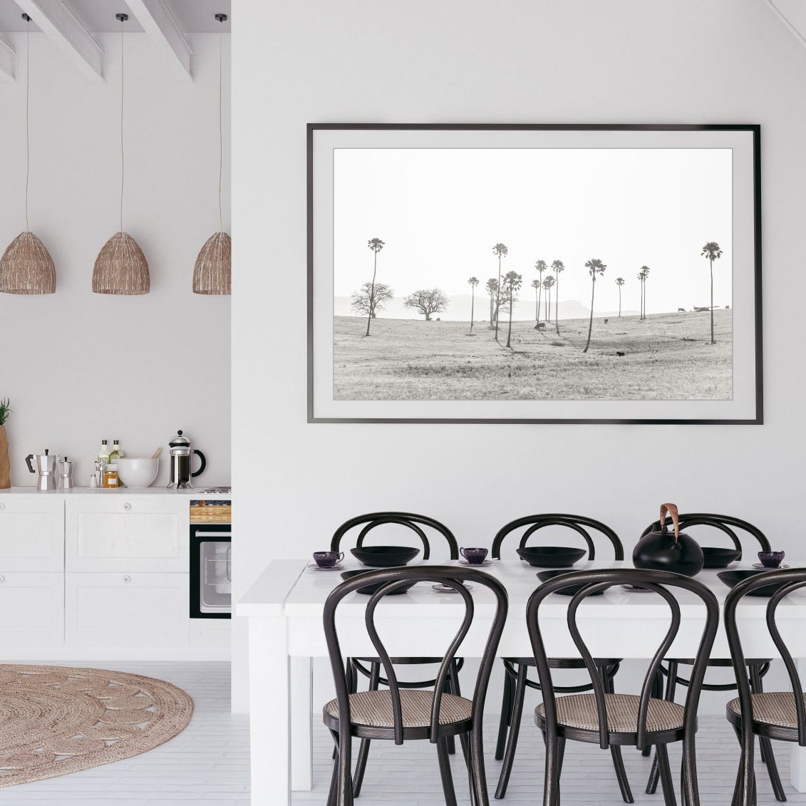 "Cali-Roo" BW Photography Print - Belinda Doyle - Resin Artist & South Coast Photographer