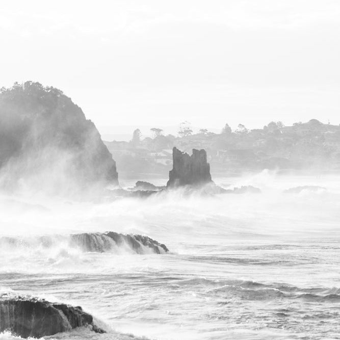 "Cathedral Mist BW" Photography Print - Belinda Doyle - Resin Artist & South Coast Photographer