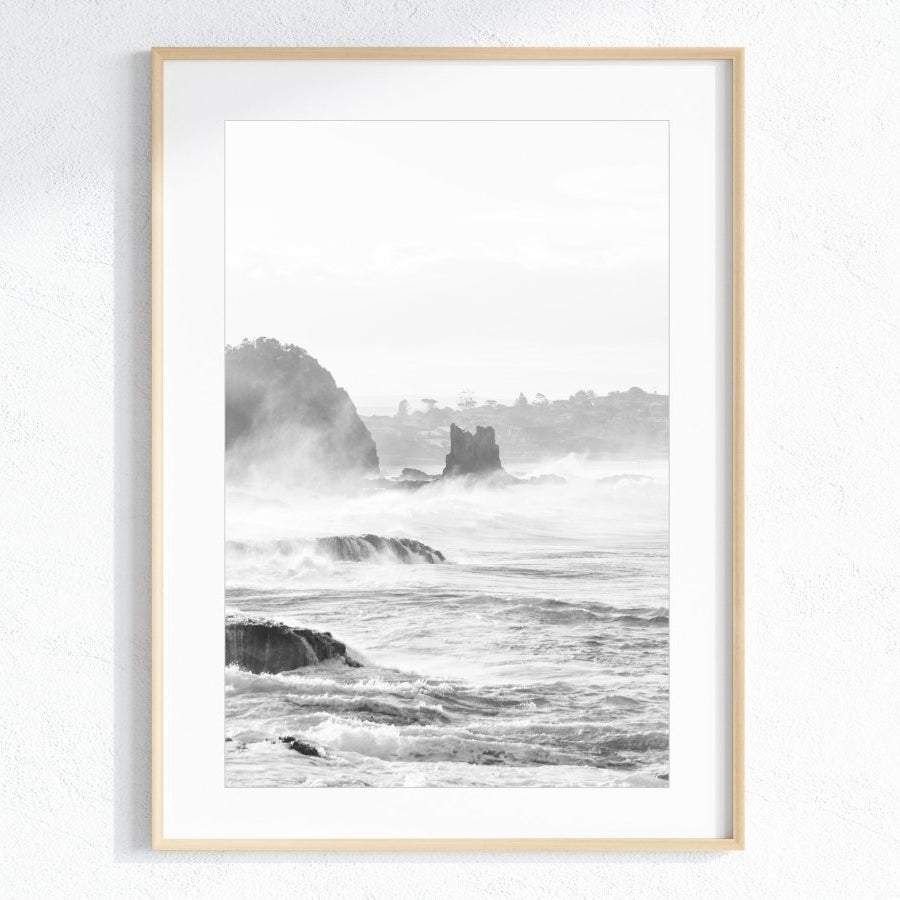 "Cathedral Mist BW" Photography Print - Belinda Doyle - Resin Artist & South Coast Photographer