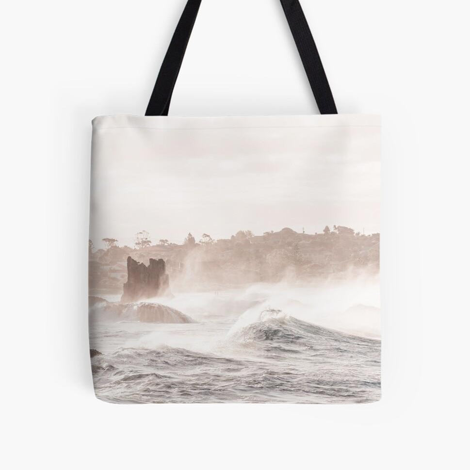 Cathedral Mist (Kiama Downs) Beach Bag - Belinda Doyle - Resin Artist & South Coast Photographer