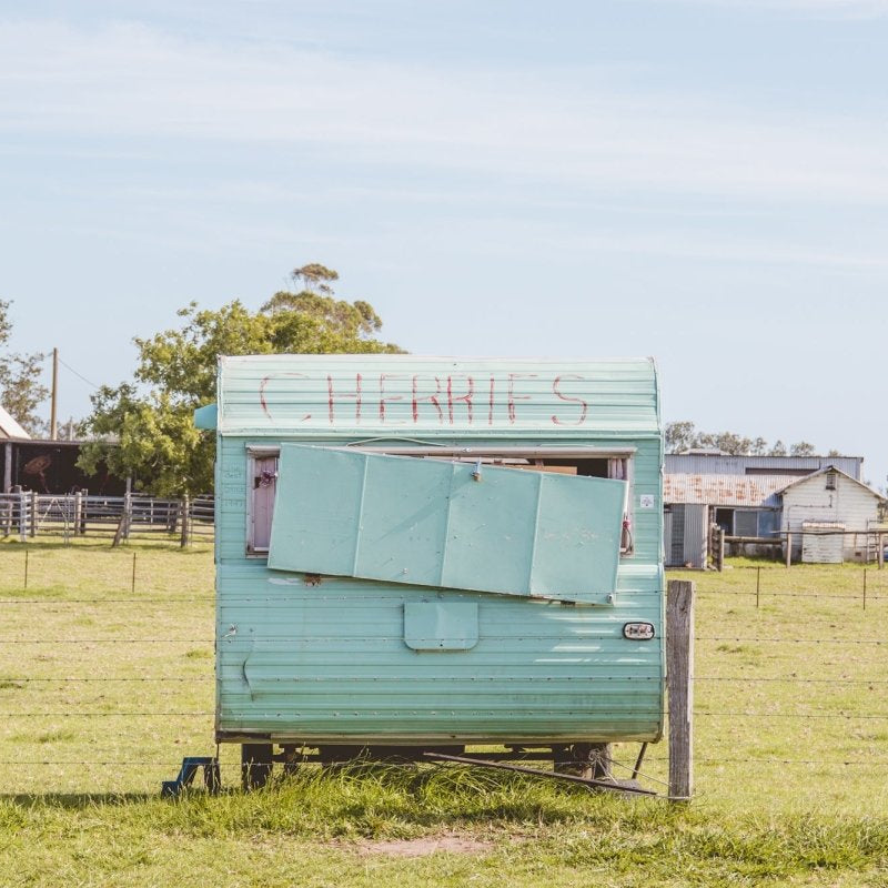 "Cherry Pit Stop" Photography Print - Belinda Doyle - Australian Photographer & Resin Artist