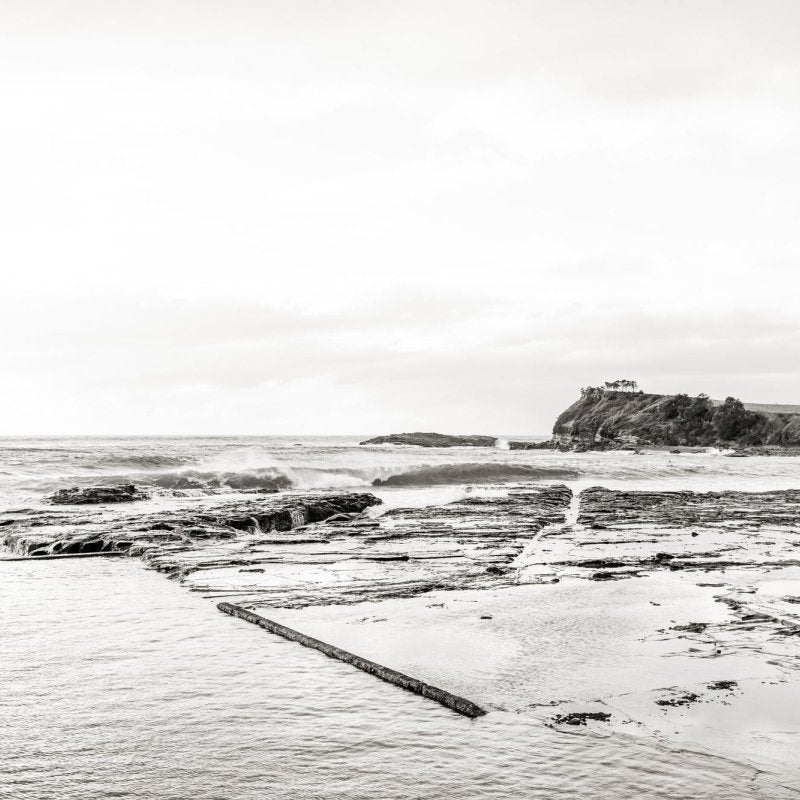 "Cooke Park Views" BW Photography Print - Belinda Doyle - Australian Photographer & Resin Artist