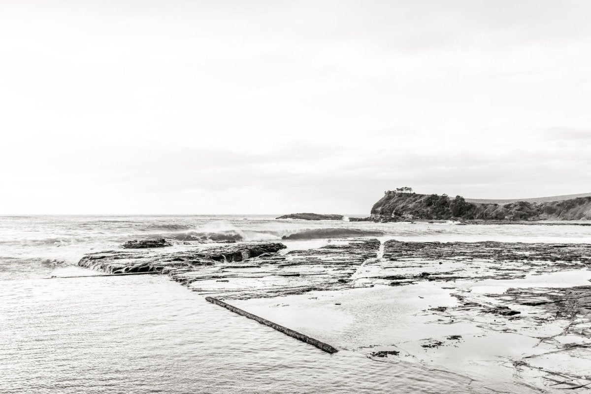 "Cooke Park Views" BW Photography Print - Belinda Doyle - Australian Photographer & Resin Artist