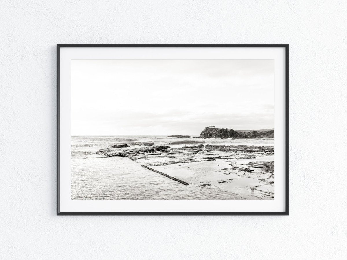 "Cooke Park Views" BW Photography Print - Belinda Doyle - Australian Photographer & Resin Artist