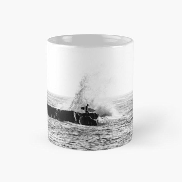 Cowries Spray (Shellharbour) Ceramic Mug - Belinda Doyle - Resin Artist & South Coast Photographer