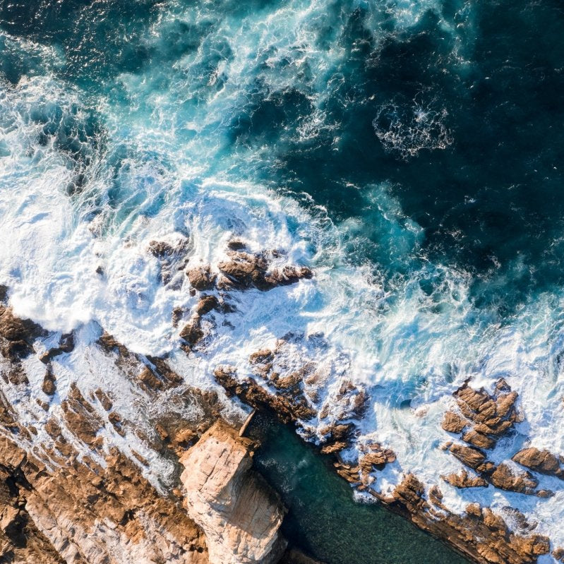 "Drama at the Blue Pool" Photography Print - Belinda Doyle - Australian Photographer & Resin Artist