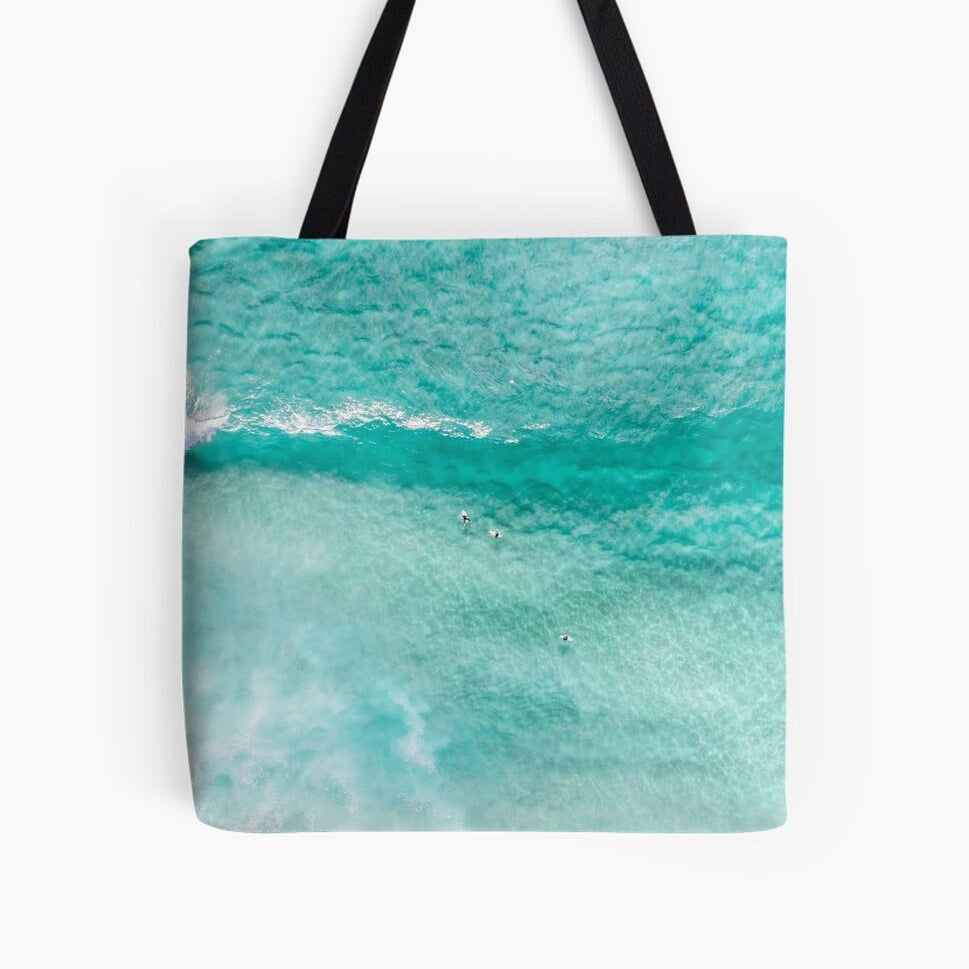 Fresh Clarity (Bombo) Beach Bag - Belinda Doyle - Resin Artist & South Coast Photographer