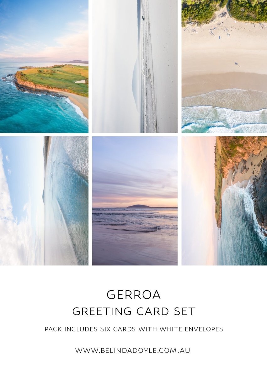 Gerroa Greeting Card Set - Belinda Doyle - Australian Photographer & Resin Artist