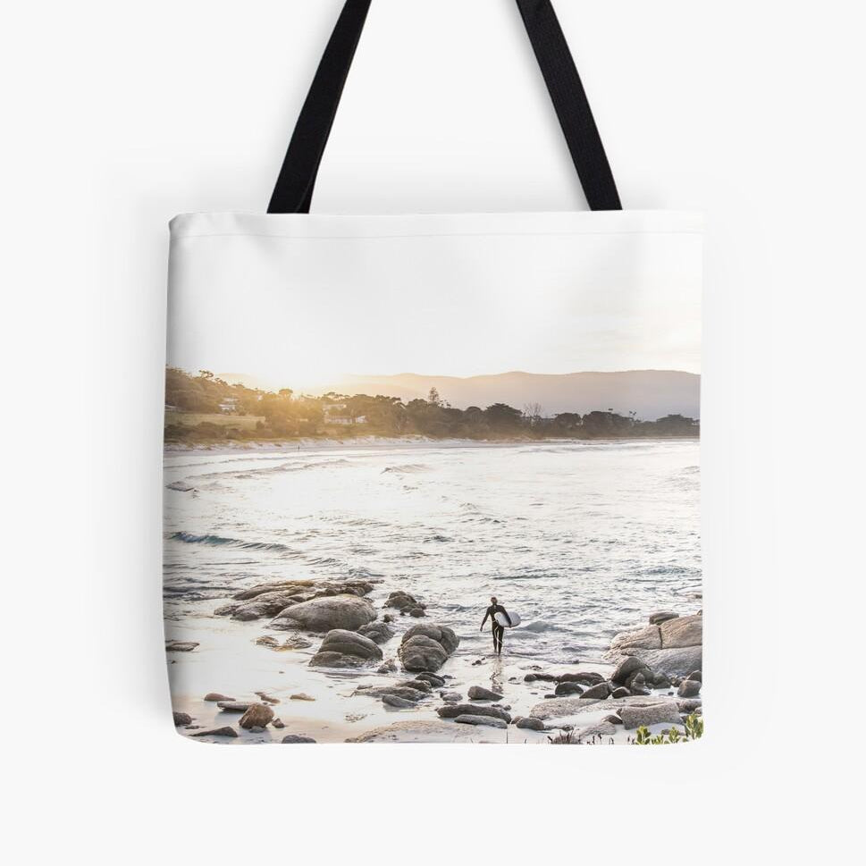 Golden Redbill (Tasmania) Beach Bag - Belinda Doyle - Resin Artist & South Coast Photographer