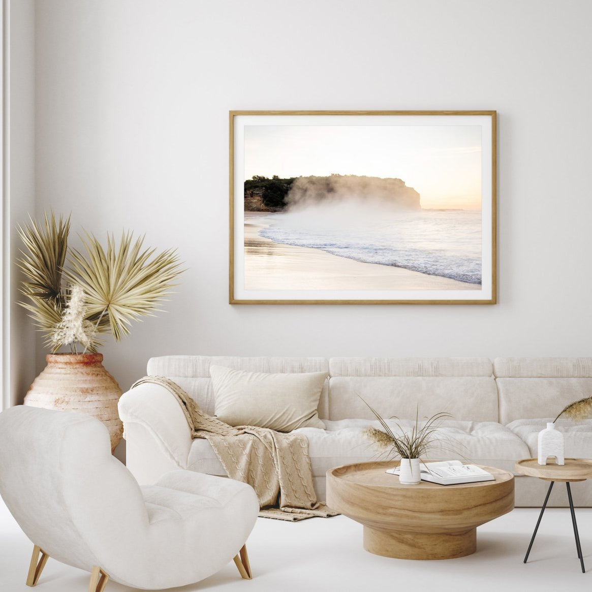 "Headland Sea Smoke" Photography Print - Belinda Doyle - Australian Photographer & Resin Artist