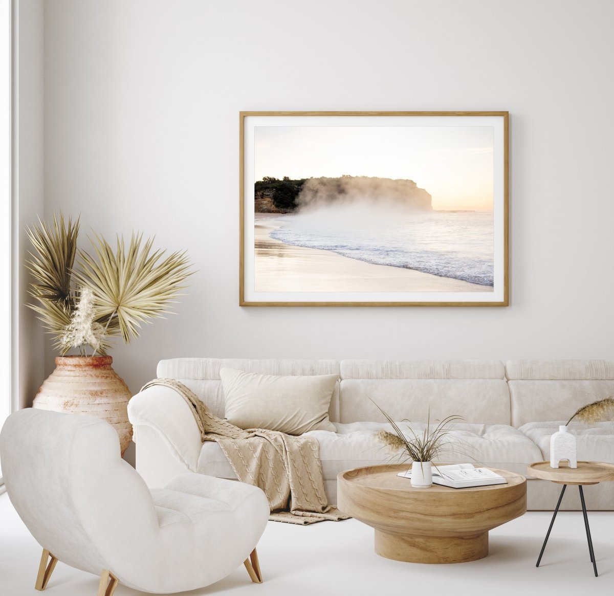 "Headland Sea Smoke" Photography Print - Belinda Doyle - Australian Photographer & Resin Artist