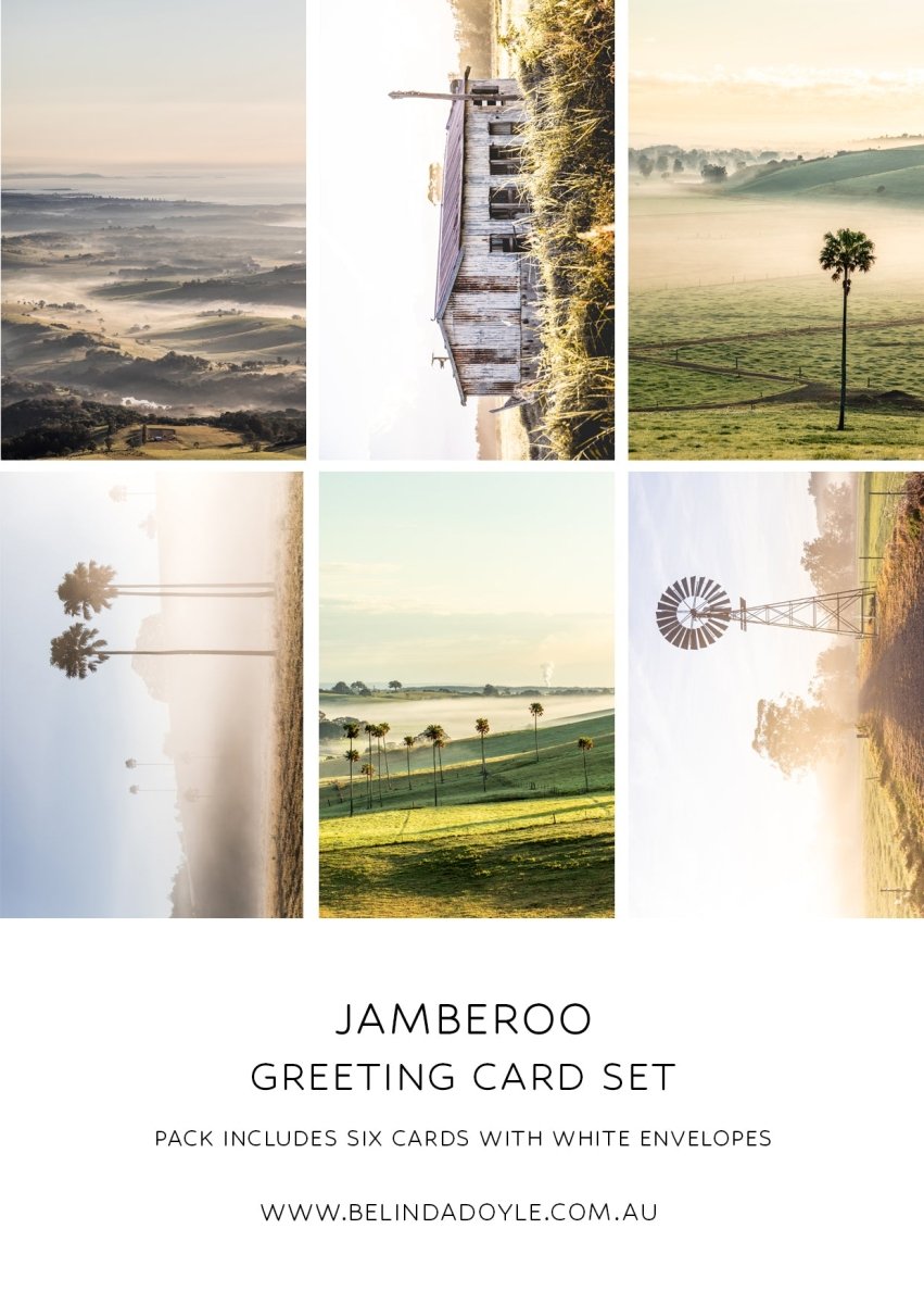 Jamberoo Greeting Card Set - Belinda Doyle - Australian Photographer & Resin Artist