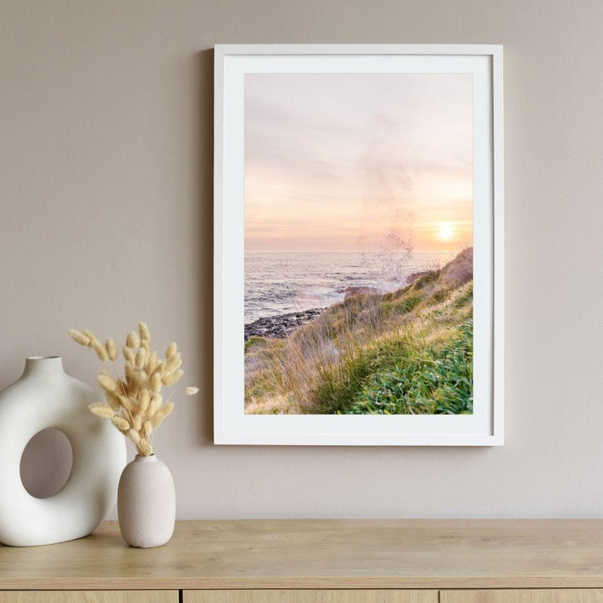 "Little Blow Hole Bliss" (P) Photography Print - Belinda Doyle - Australian Photographer & Resin Artist