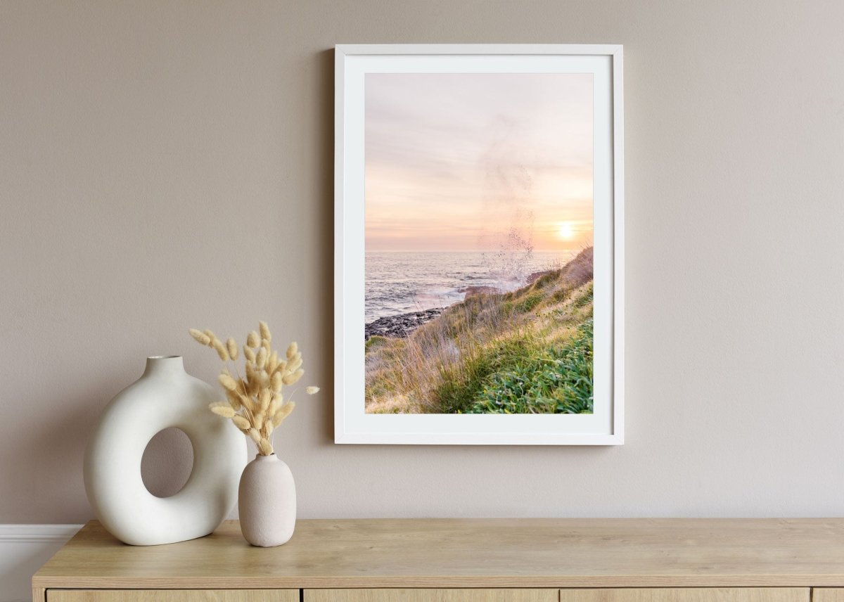 "Little Blow Hole Bliss" (P) Photography Print - Belinda Doyle - Australian Photographer & Resin Artist