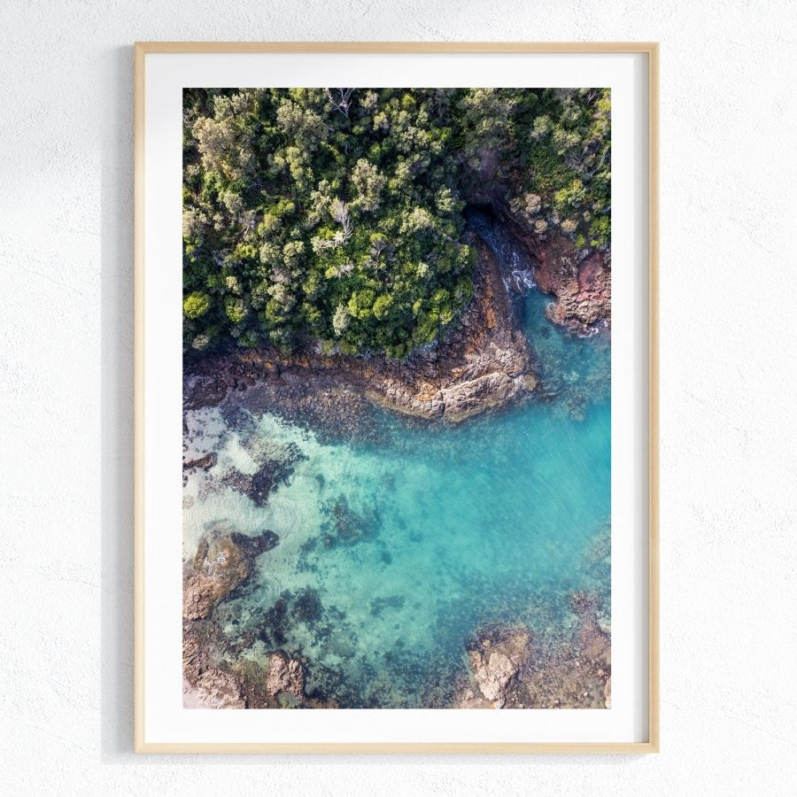 "Low Tide at Bushrangers" Photography Print - Belinda Doyle - Australian Photographer & Resin Artist