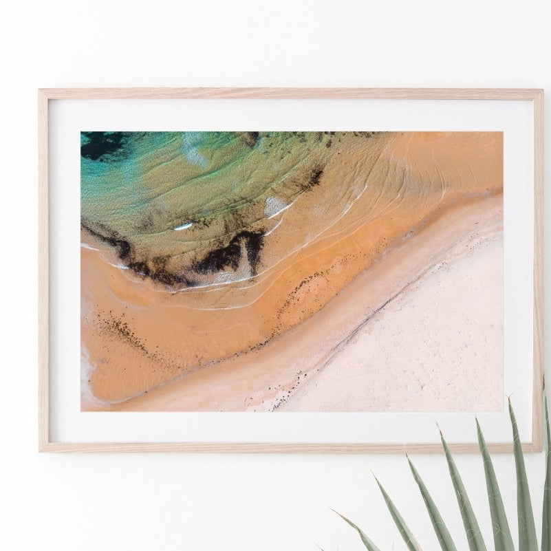 "Low Tide Layers" Photography Print - Belinda Doyle - Resin Artist & South Coast Photographer