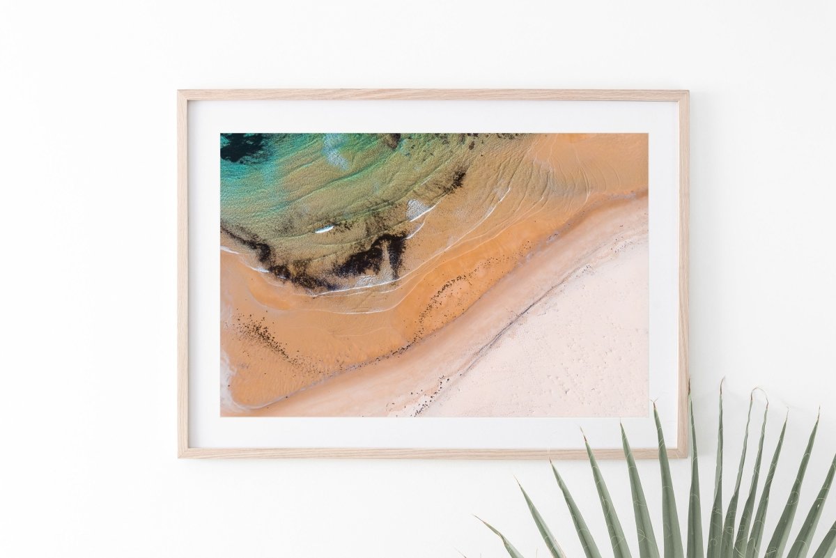 "Low Tide Layers" Photography Print - Belinda Doyle - Resin Artist & South Coast Photographer