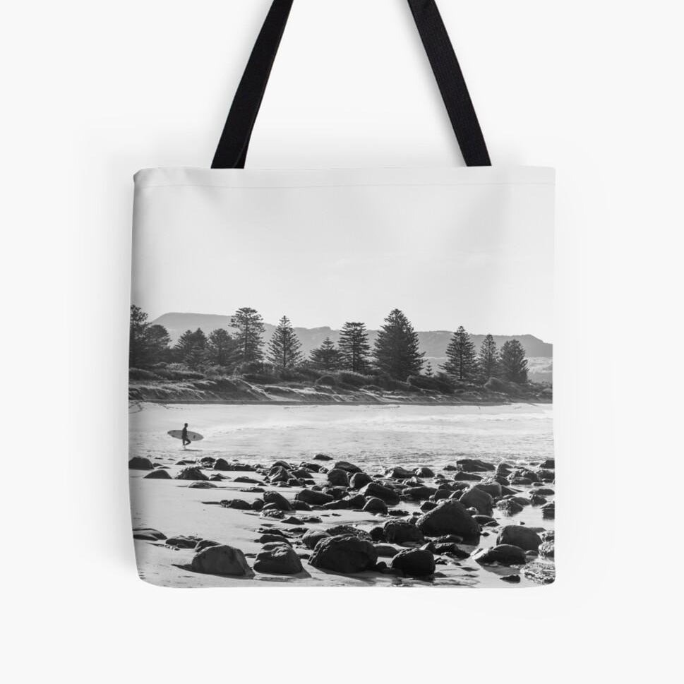 Low Tide Session (Gerringong) Beach Bag - Belinda Doyle - Resin Artist & South Coast Photographer