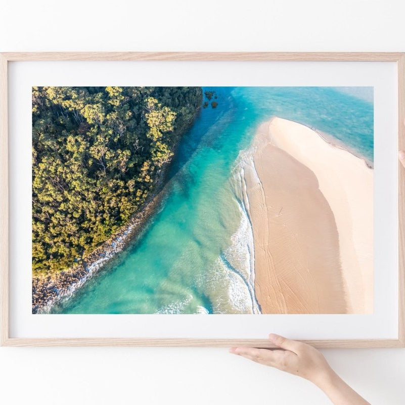 "Narrawallee Tide " Photography Print - Belinda Doyle - Resin Artist & South Coast Photographer