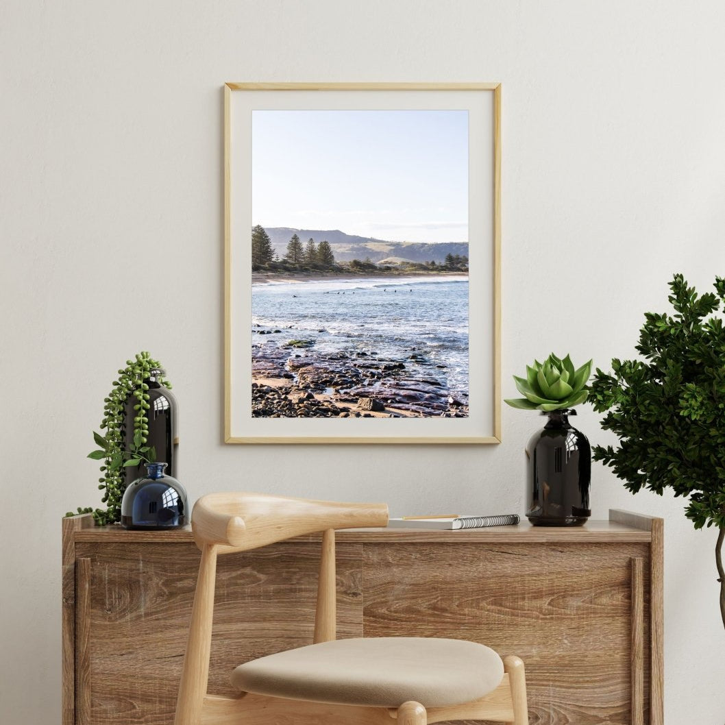 "Norfolk Lineup" Photography Print - Belinda Doyle - Resin Artist & South Coast Photographer