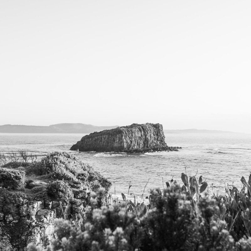 "Rangoon Glow BW" Photography Print - Belinda Doyle - Australian Photographer & Resin Artist