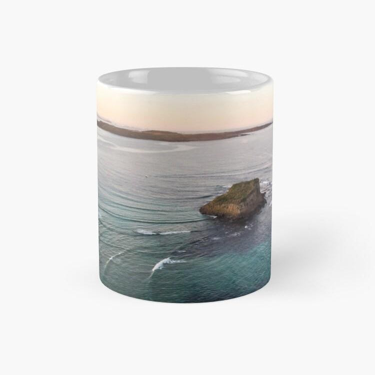Rosy Stack (Minnamurra) Ceramic Mug - Belinda Doyle - Resin Artist & South Coast Photographer